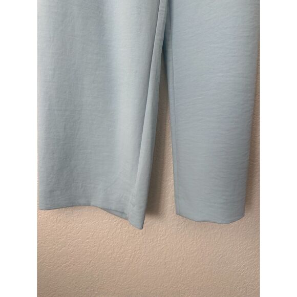 Abercrombie & Fitch Sloane Tailored & Pleated Sky Blue Pants Curve Love Size 27L - Picture 4 of 8